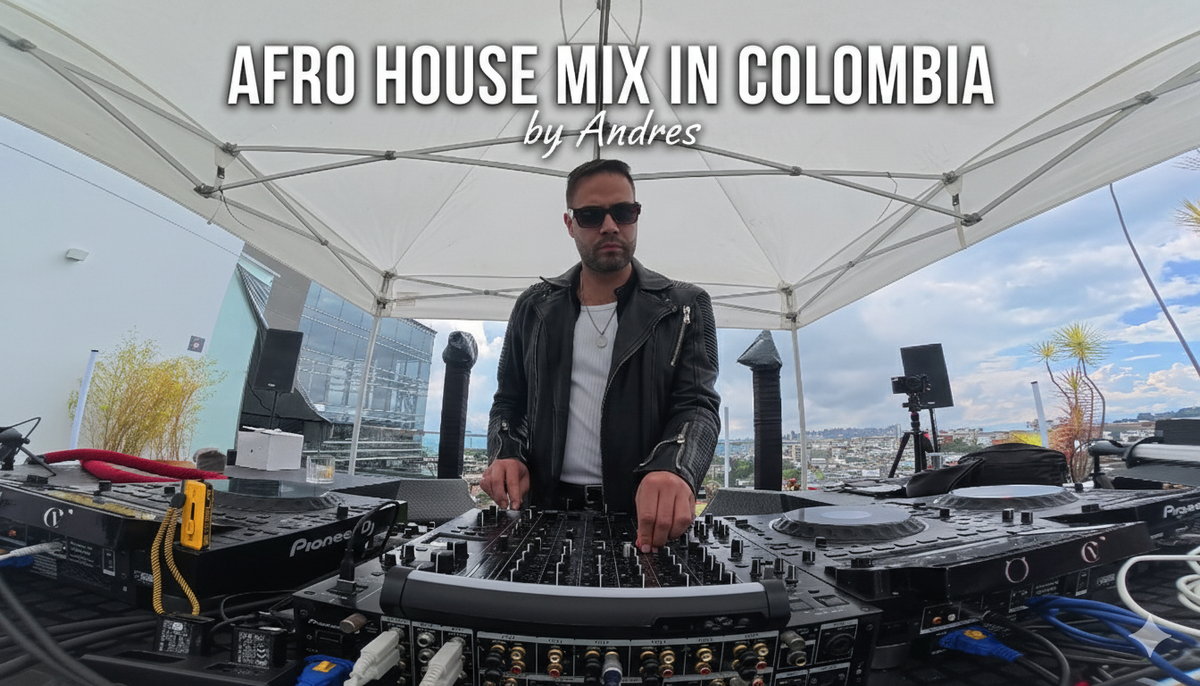 Afro House Mix in Colombia by Andres V (Joezi, Marten Lou, WITH U, Röyksopp)